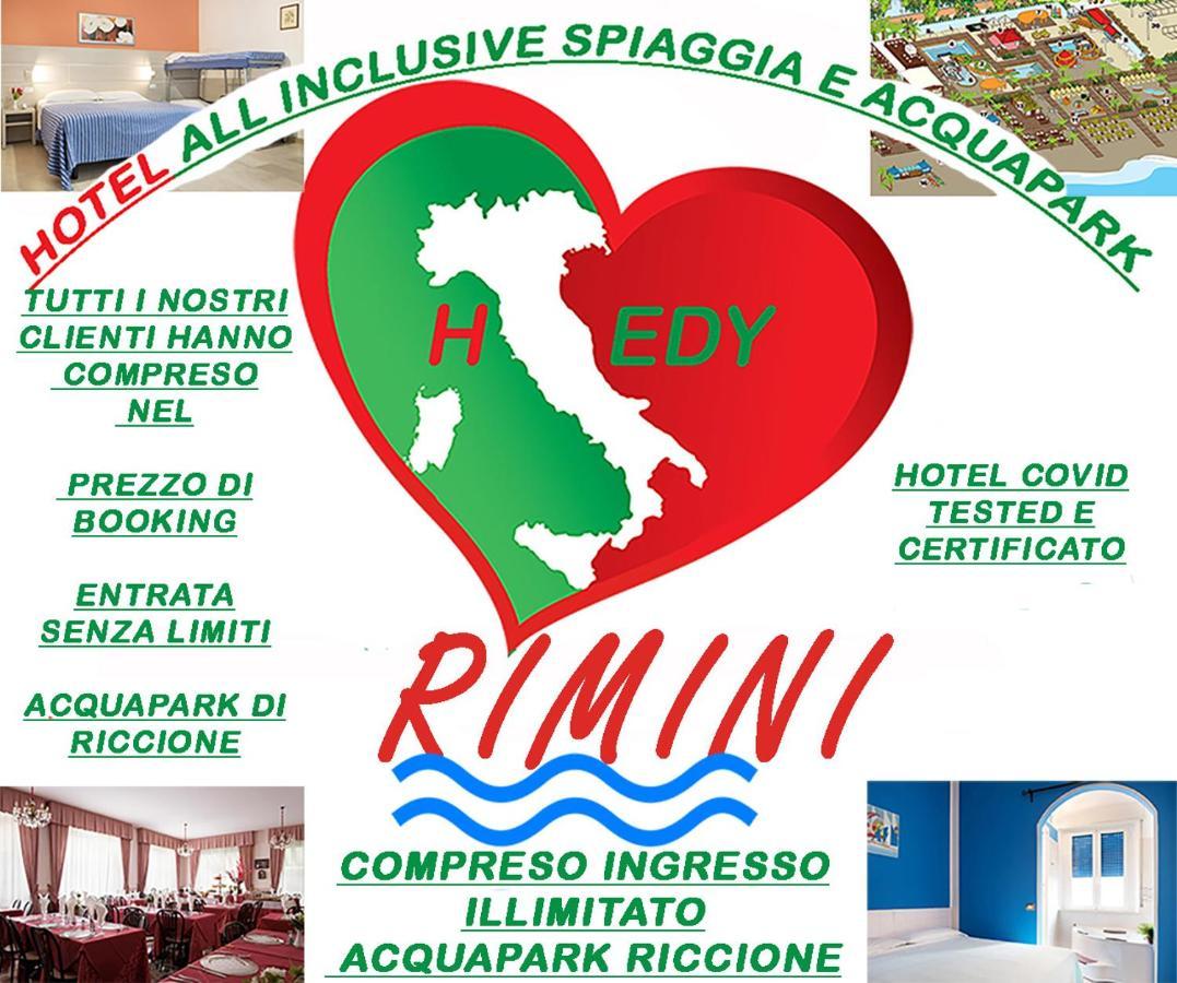 Hotel Edy Rimini Exteriör bild